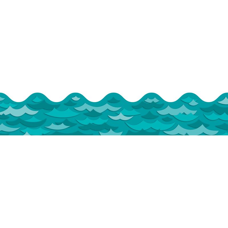  Waves Scalloped Border, 39 Feet