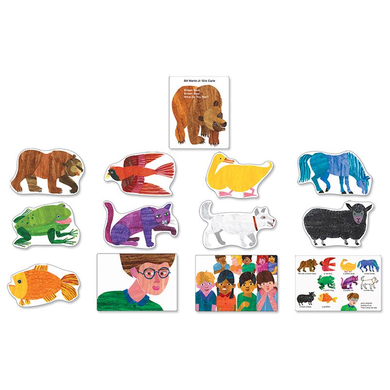  Brown Bear, Brown Bear, What Do You See ? Bulletin Board Set, 13 Pieces