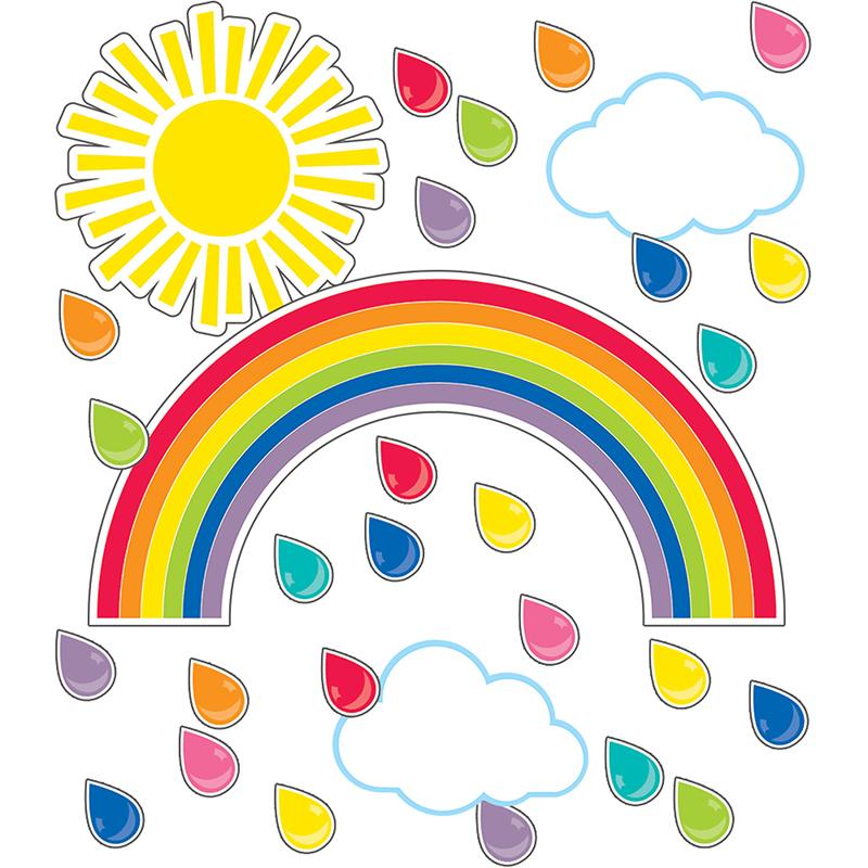  Hello Sunshine Giant Rainbow Bulletin Board Set