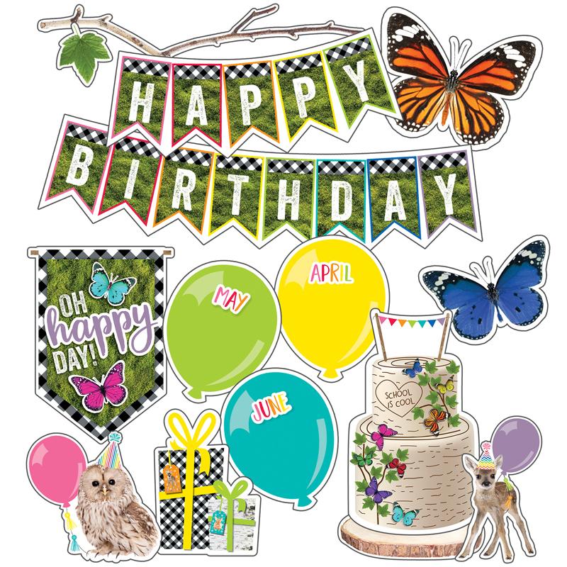Woodland Whimsy Birthday Mini Bulletin Board Set