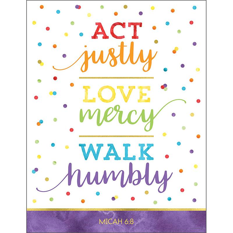 Act Justly Love Mercy Walk Humbly Chart
