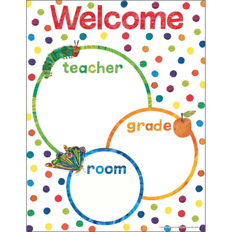 World Of Eric Carle & Trade ; Welcome Chart