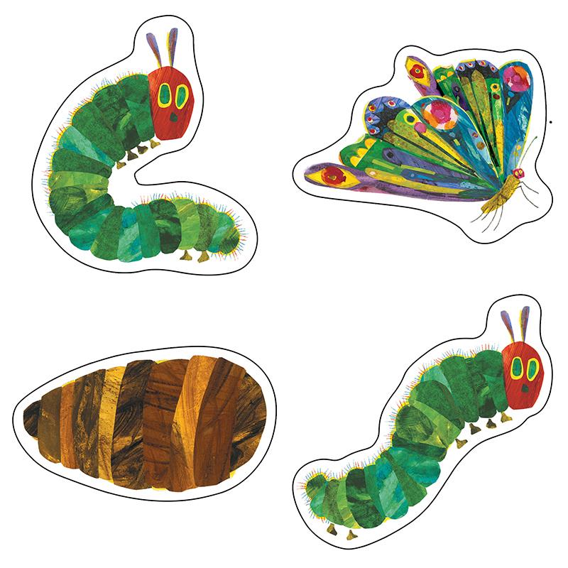  The Very Hungry Caterpillar & Trade ; Cut- Outs Grade Pk- 8, Pack Of 48