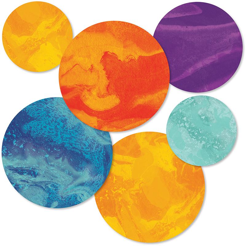 Galaxy Planets Cut-Outs, Pack of 36