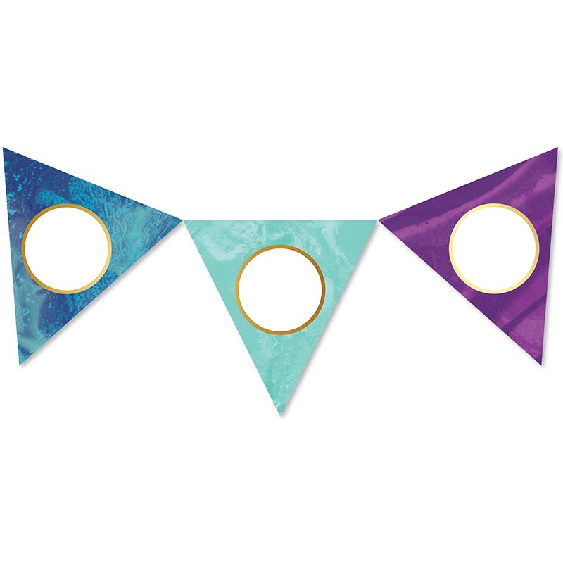 Galaxy Pennants Cut-Outs, Pack of 36