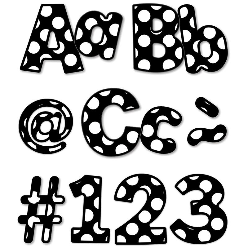 Simply Stylish Polka Dot Combo Pack EZ Letters