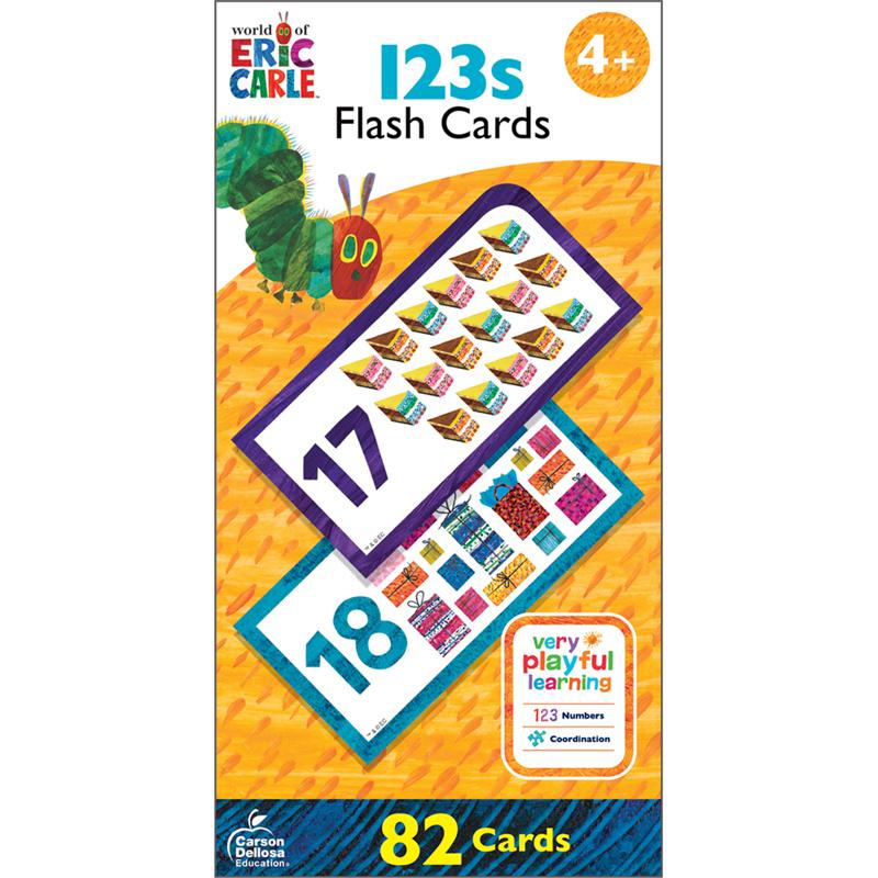  World Of Eric Carle & Trade ; 123s Flash Cards
