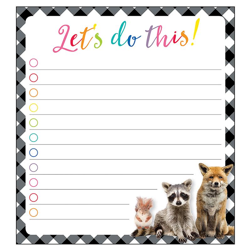 Woodland Whimsy Let's Do This! Notepad
