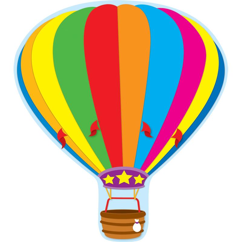  Hot Air Balloon Two- Sided Decorations - Year Round