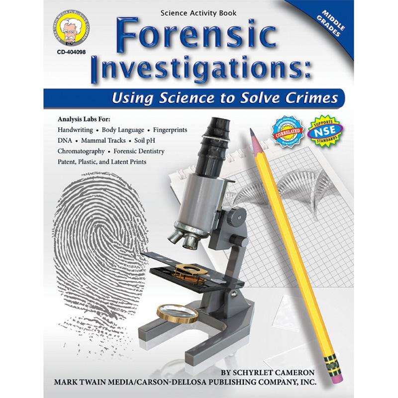  Forensic Investigations Activity Book