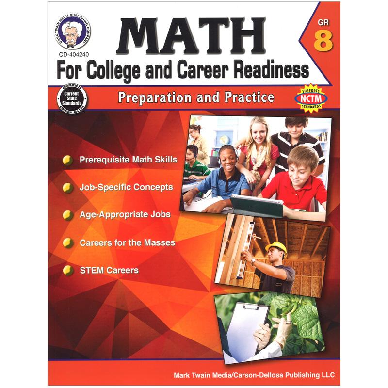  Math For College And Career Readiness, Grade 8