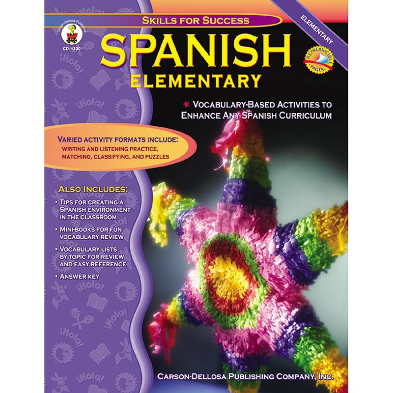 Skills for Success Spanish Resource Book, Grade K-5, Paperback