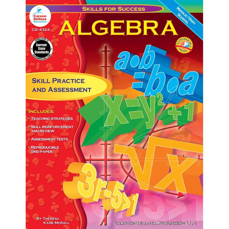 Skills for Success Algebra Resource Book, Grade 6-12, Paperback