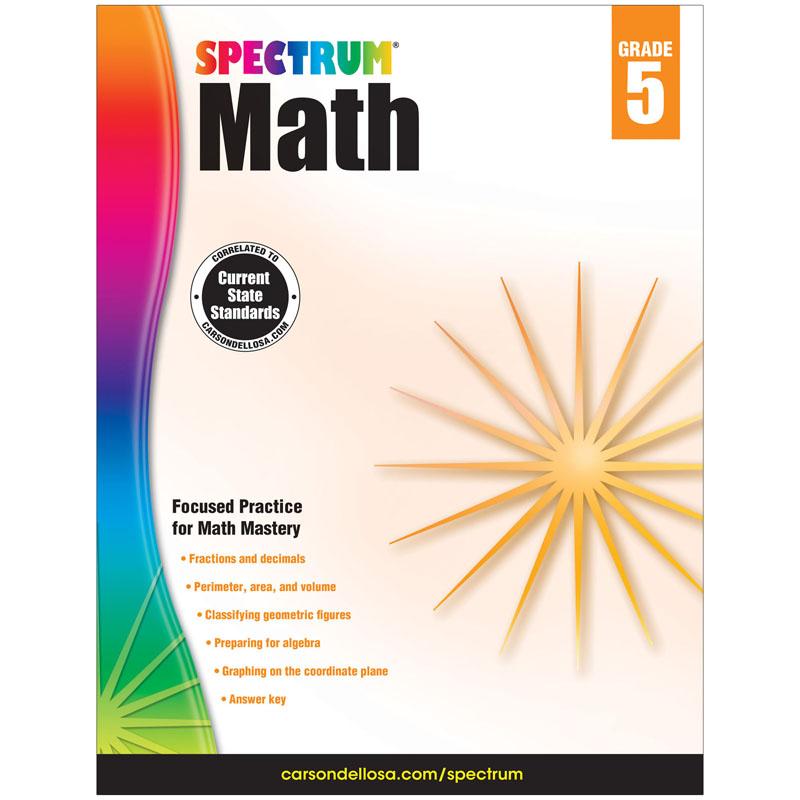  Math Workbook, Grade 5