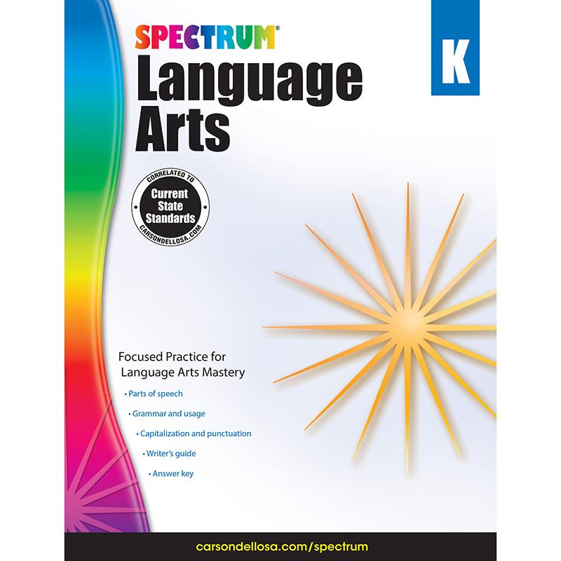 Spectrum Spectrum Language Arts, Grade K