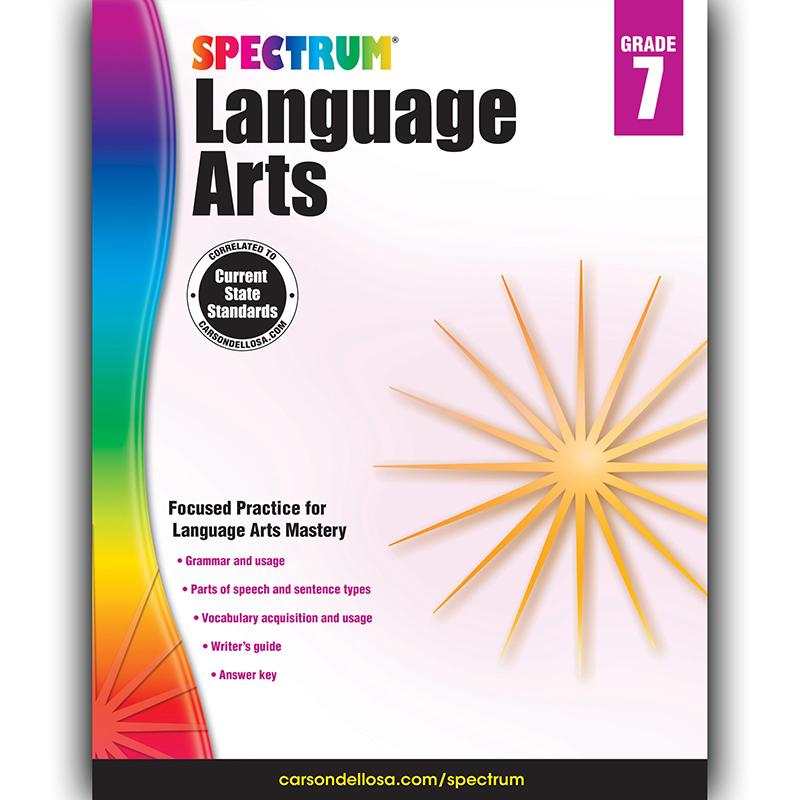  Language Arts Workbook, Grade 7