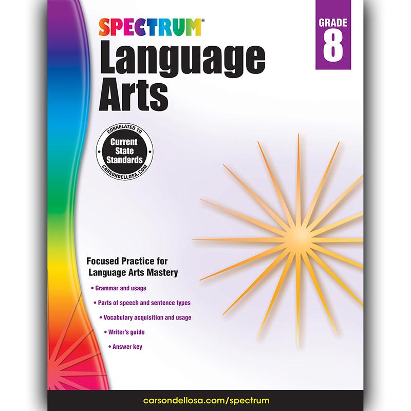 Language Arts Workbook, Grade 8