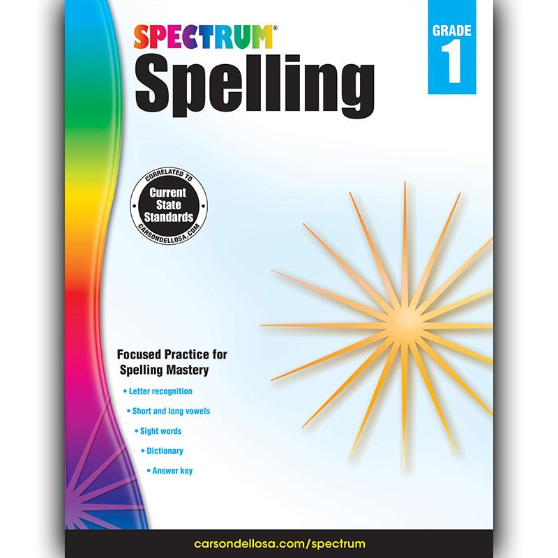 Spelling Workbook, Grade 1