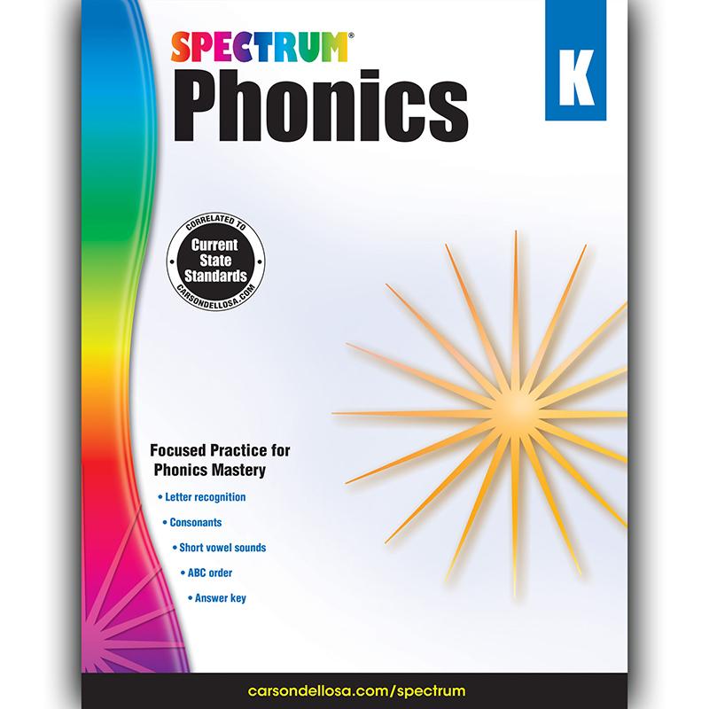  Phonics Workbook, Grade K