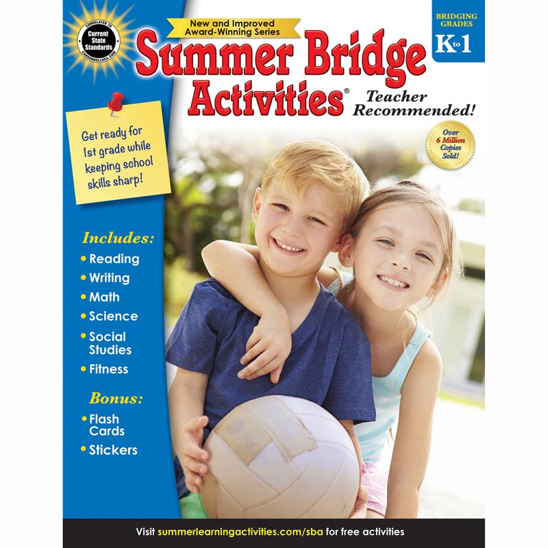 Summer Bridge Activities Workbook, Grades K-1
