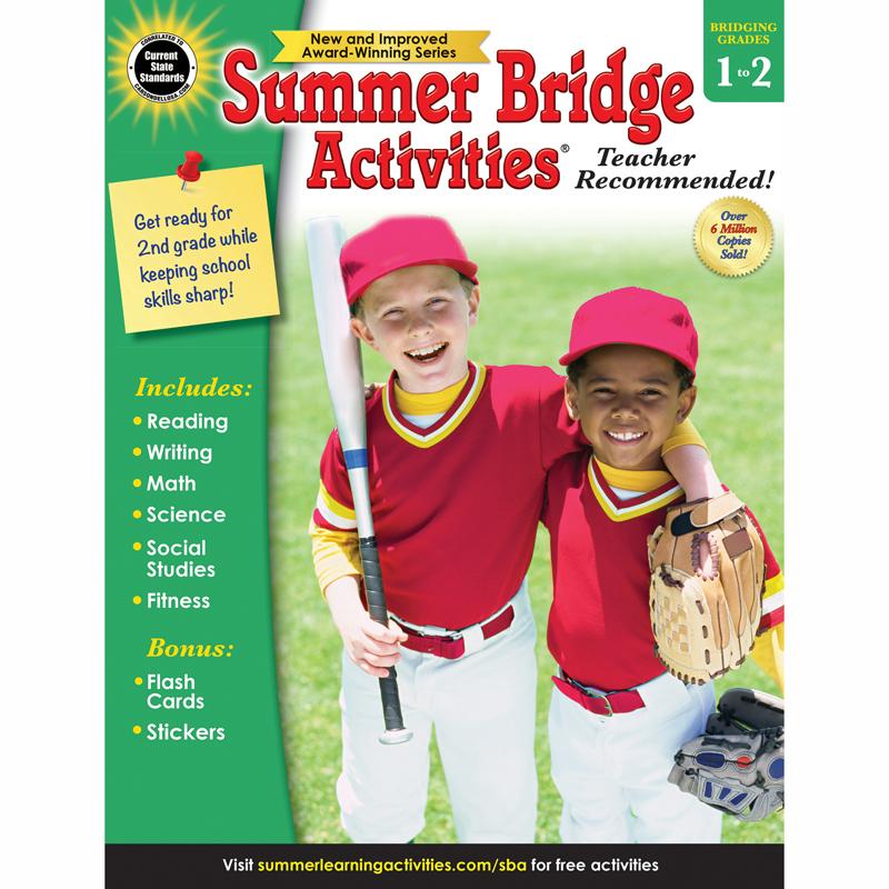 Summer Bridge Activities Workbook, Grades 1-2
