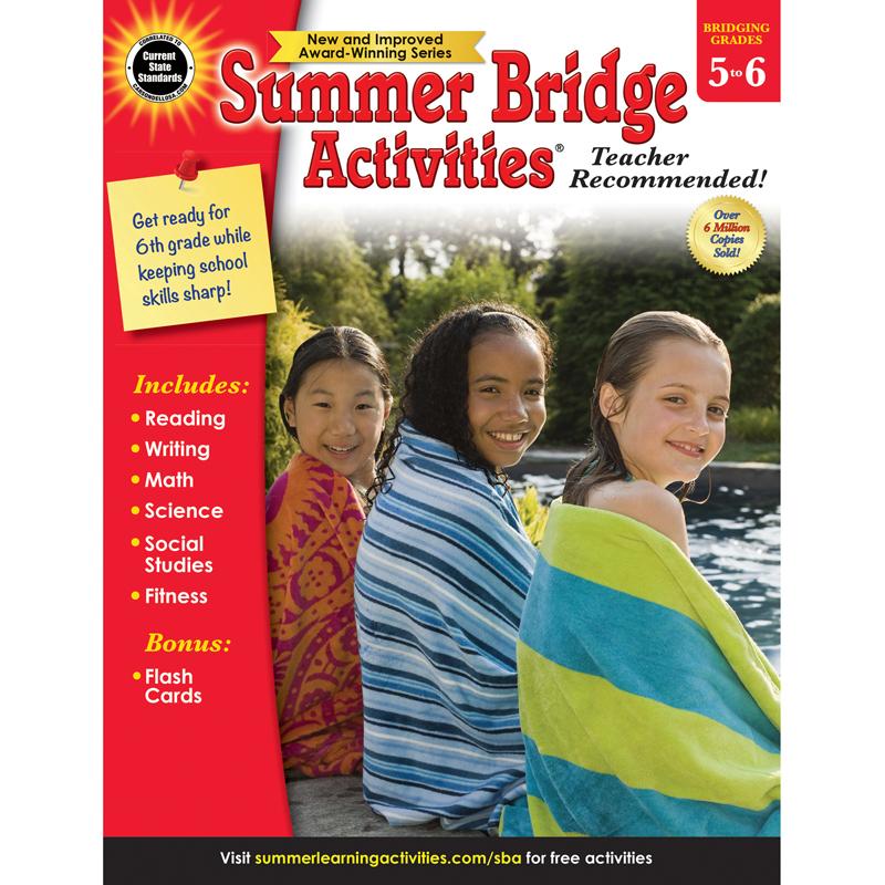  Summer Bridge Activities Workbook, Grades 5- 6