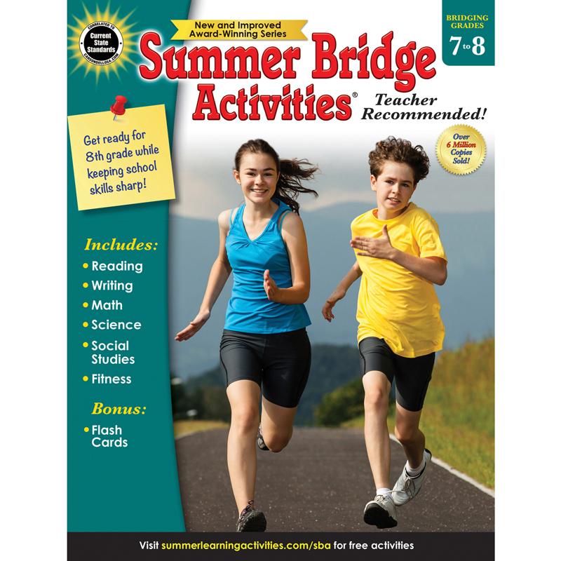  Summer Bridge Activities Workbook, Grades 7- 8