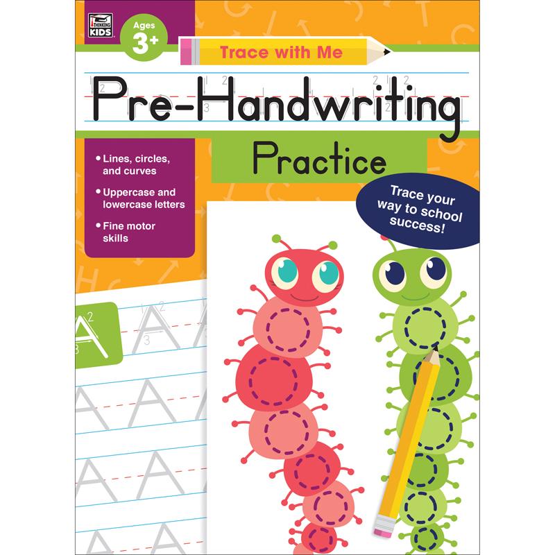  Pre- Handwriting Practice Activity Book, Grade Preschool- 2