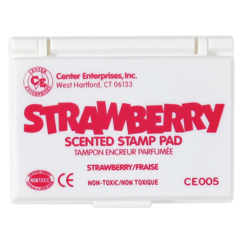 Scented Stamp Pad, Dark Pink, Strawberry