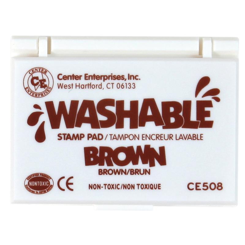 Washable Stamp Pad, Brown