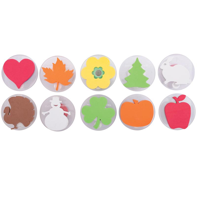 Giant Stampers, Holiday Shapes, Set of 10