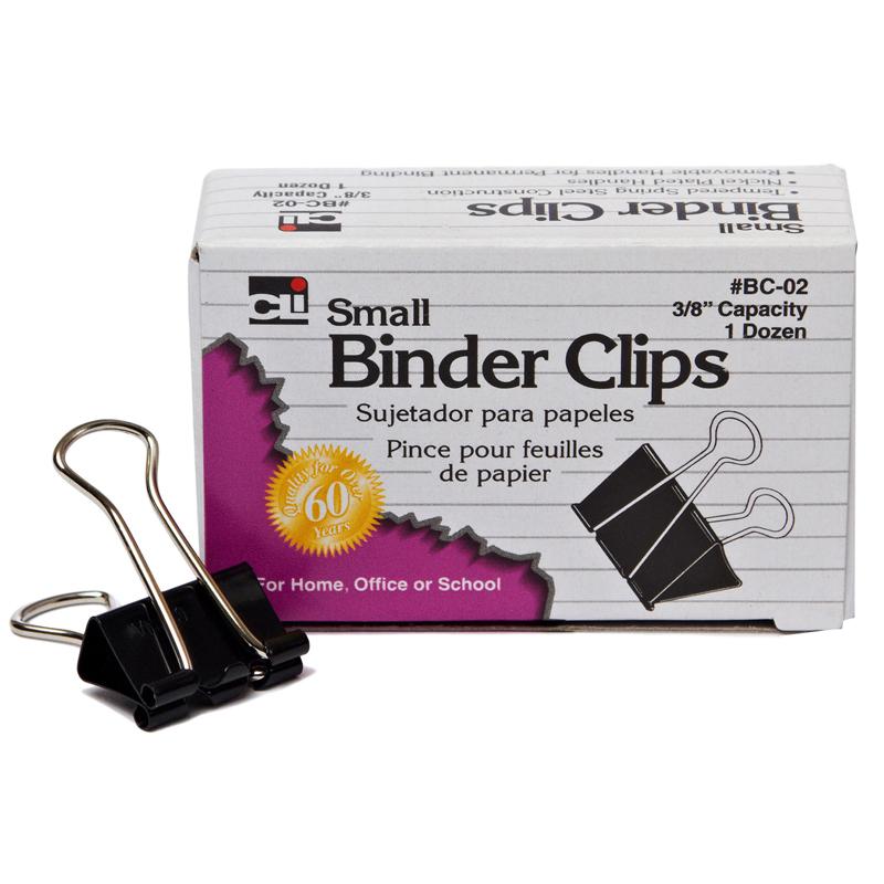 Binder Clips, Small, 3/8