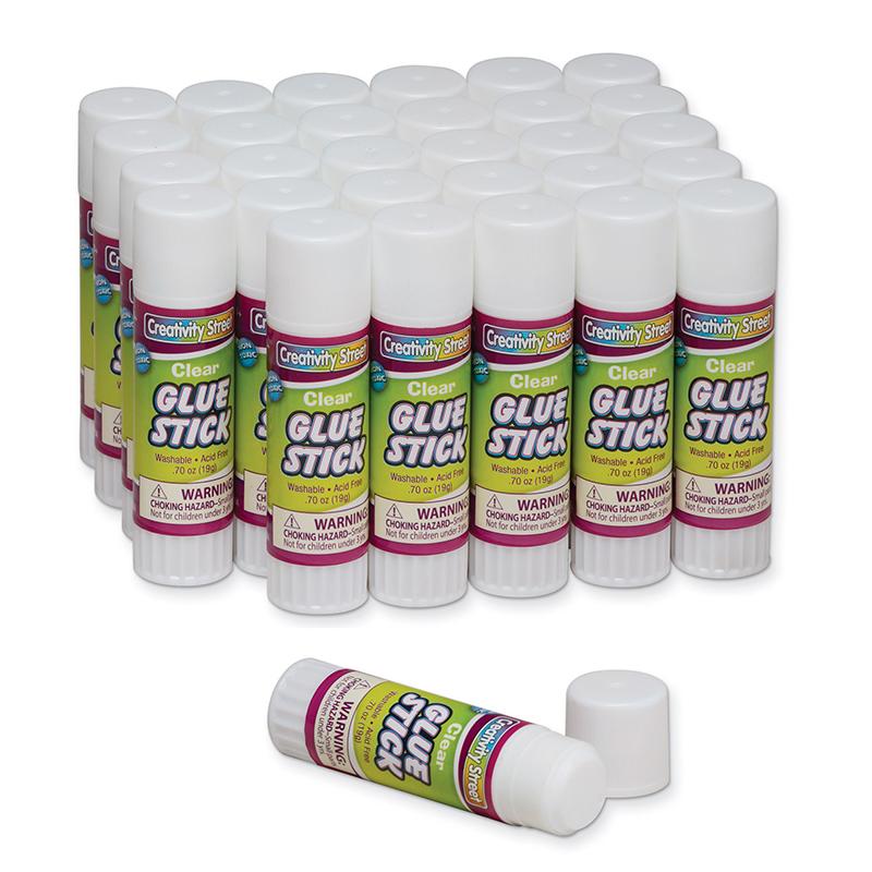 Clear Washable Glue Stick - Prang