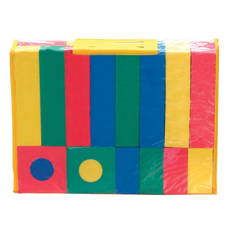 WonderFoam® Activity Blocks, Assorted Primary Colors, Assorted Sizes, 40 Pieces