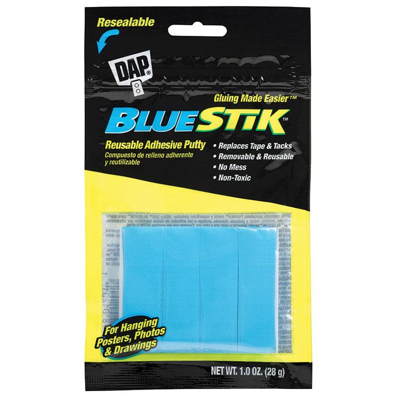 DAP® BlueStik™ Reusable Adhesive Putty, 1 oz