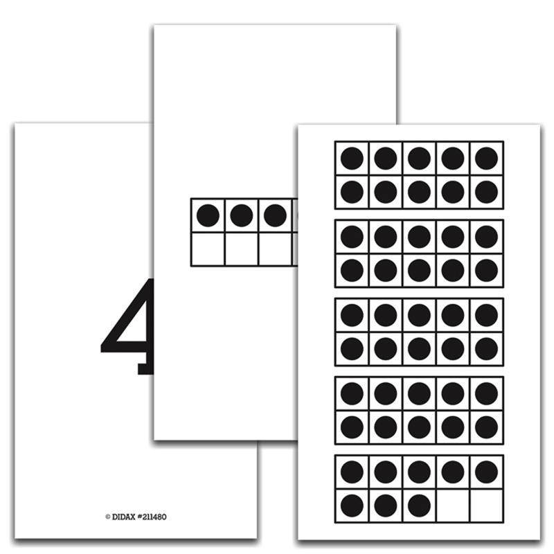 Ten-Frame 1–50 Cards