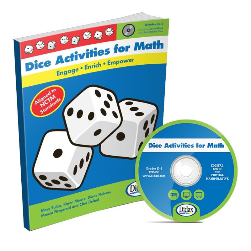 Dice Activities for Math Book & CD