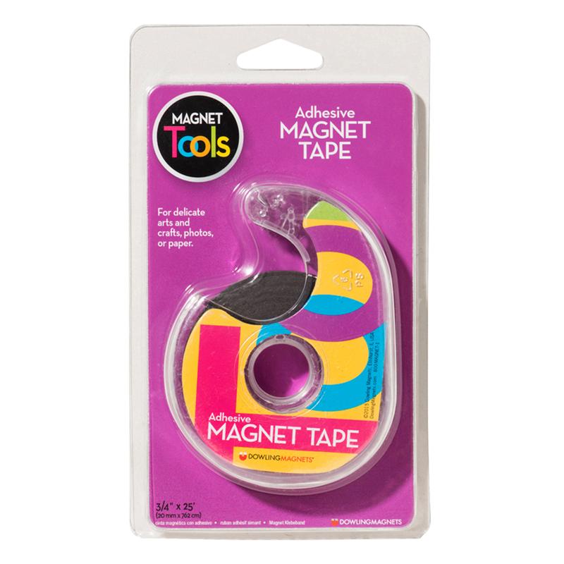 Magnet Tape in Dispenser, 3/4