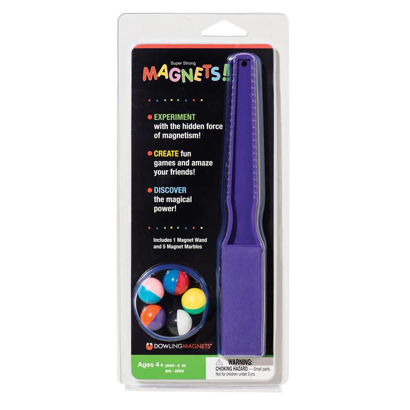 Magnet Wand & 5 Magnet Marbles