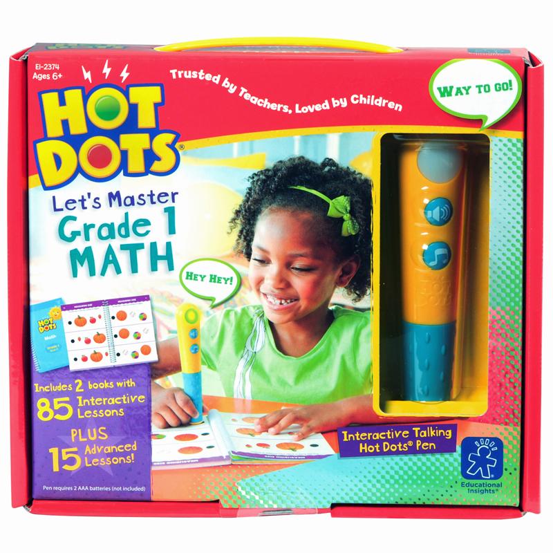 Hot Dots® Let's Master Grade 1 Math