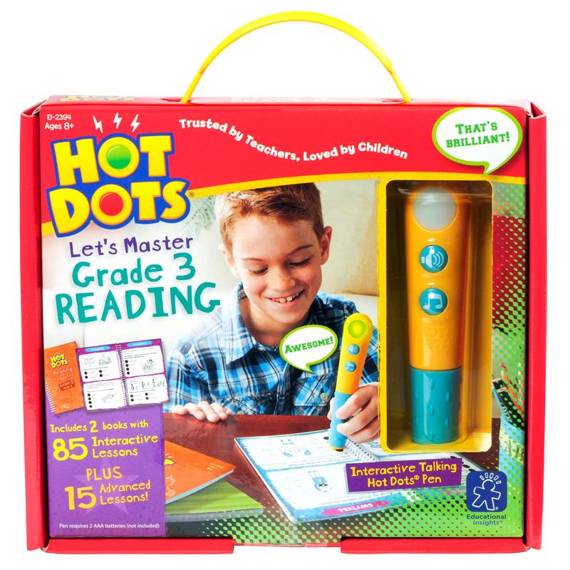  Hot Dots & Reg ; Let's Master Grade 3 Reading