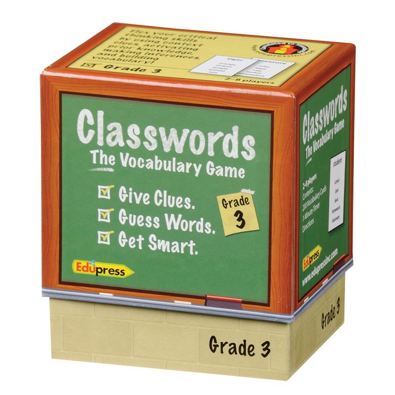 Classwords Vocabulary Game, Grade 3