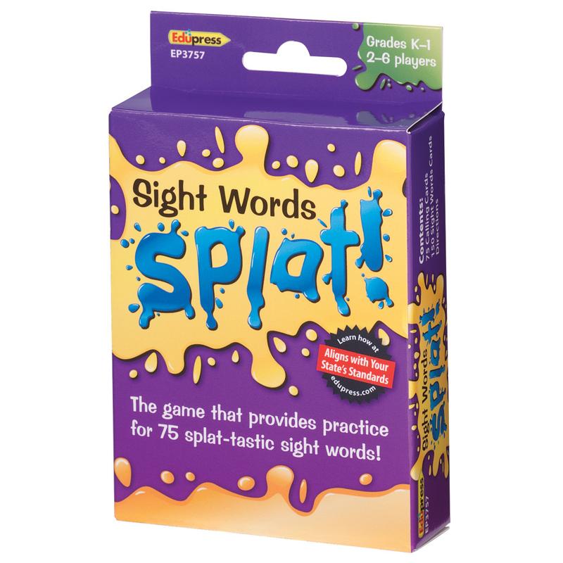 Sight Words Splat Game, Grades K-1