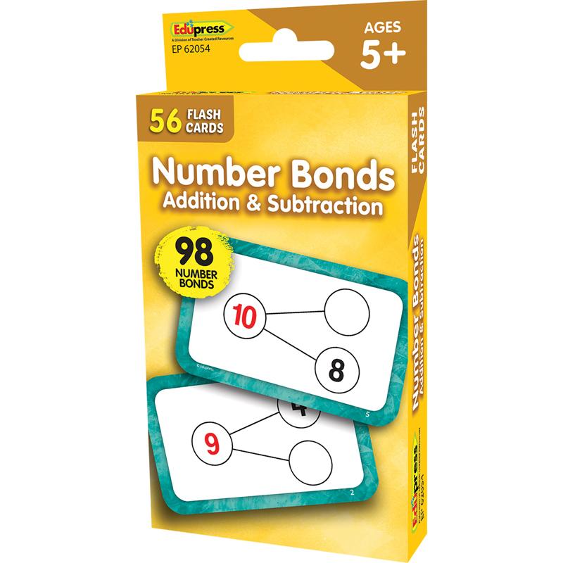 Number Bonds - Addition and Subtraction Flash Cards