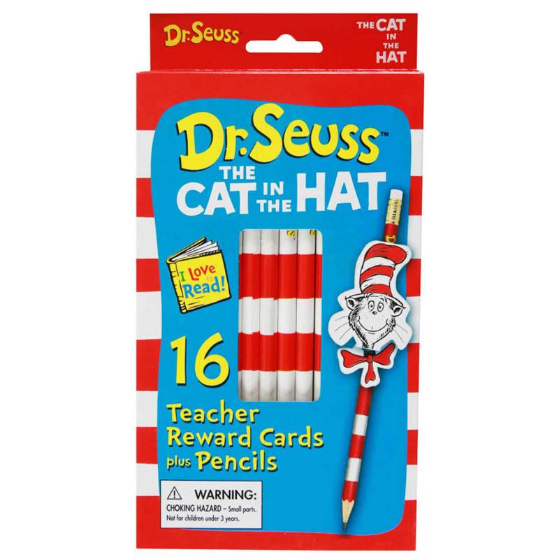 Cat in the Hat Pencils with Toppers