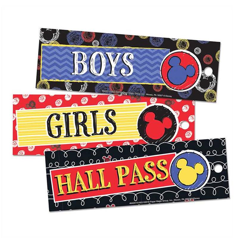 Mickey Color Pop! Hall Passes