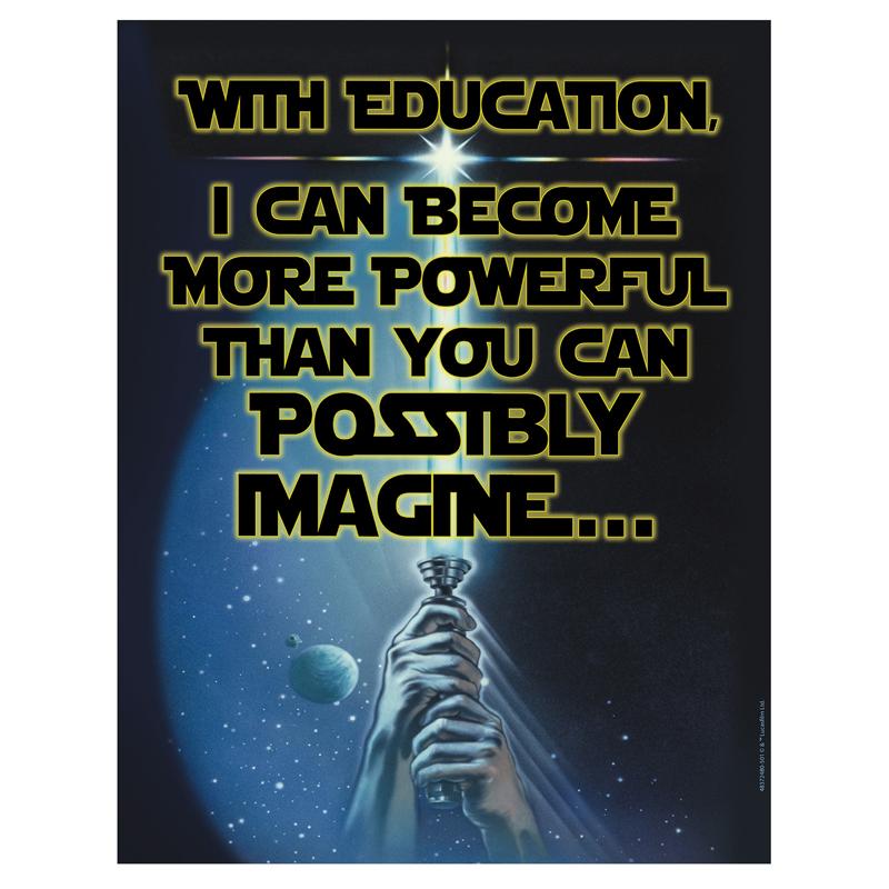 Star Wars - Power of Education Poster