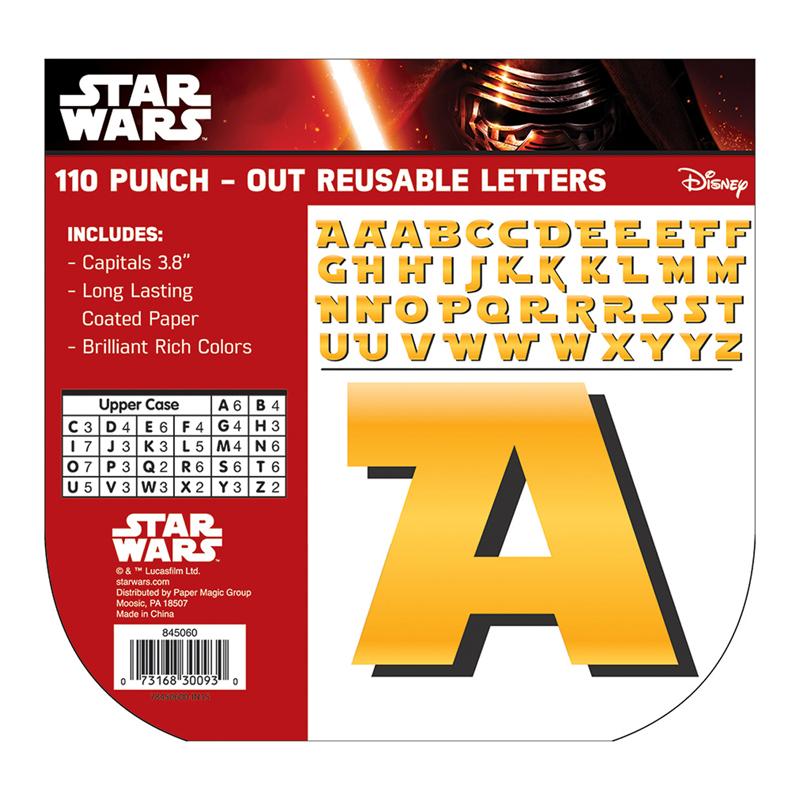 Star Wars Deco Letters, Pack of 110