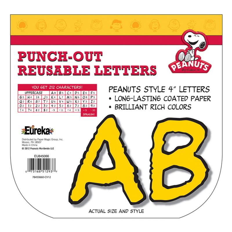 Peanuts® Deco Letters, 4