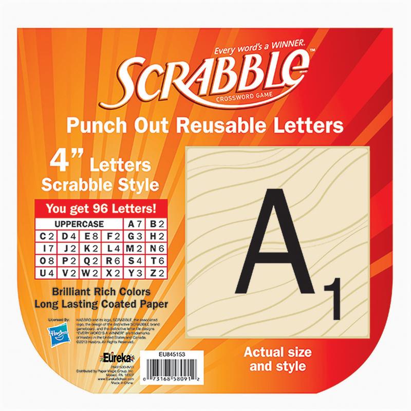 Scrabble™ Letters Deco Letters